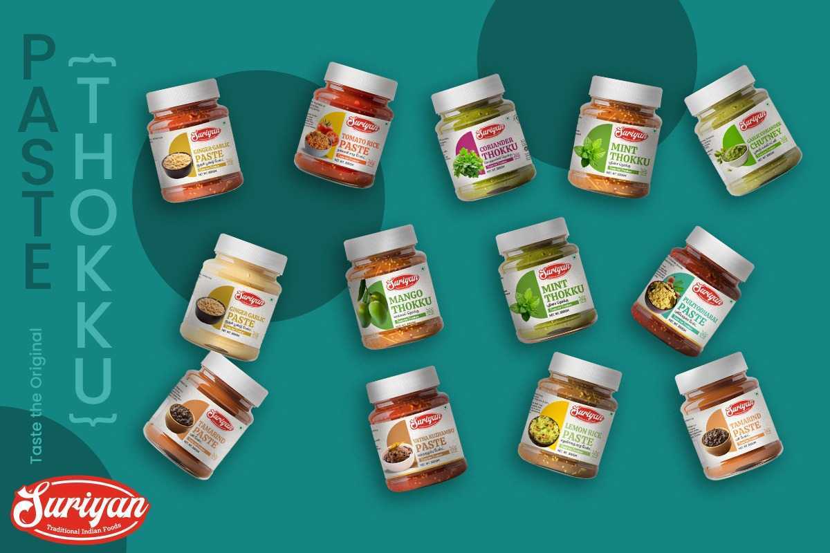 Suriyan Paste and Thokku Collection